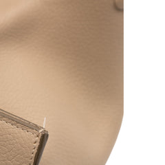 Medium Grained Calfskin Tie Knot Handbag