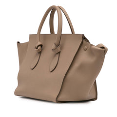 Medium Grained Calfskin Tie Knot Handbag