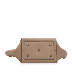 Medium Grained Calfskin Tie Knot Handbag