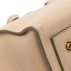 Medium Grained Calfskin Tie Knot Handbag
