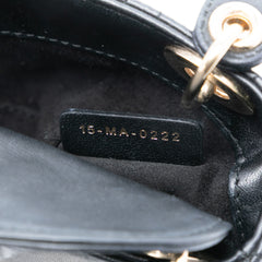 Micro Lambskin Cannage Lady Dior