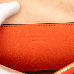 Mini Dollar Calfskin Bamboo Diana Dome Satchel