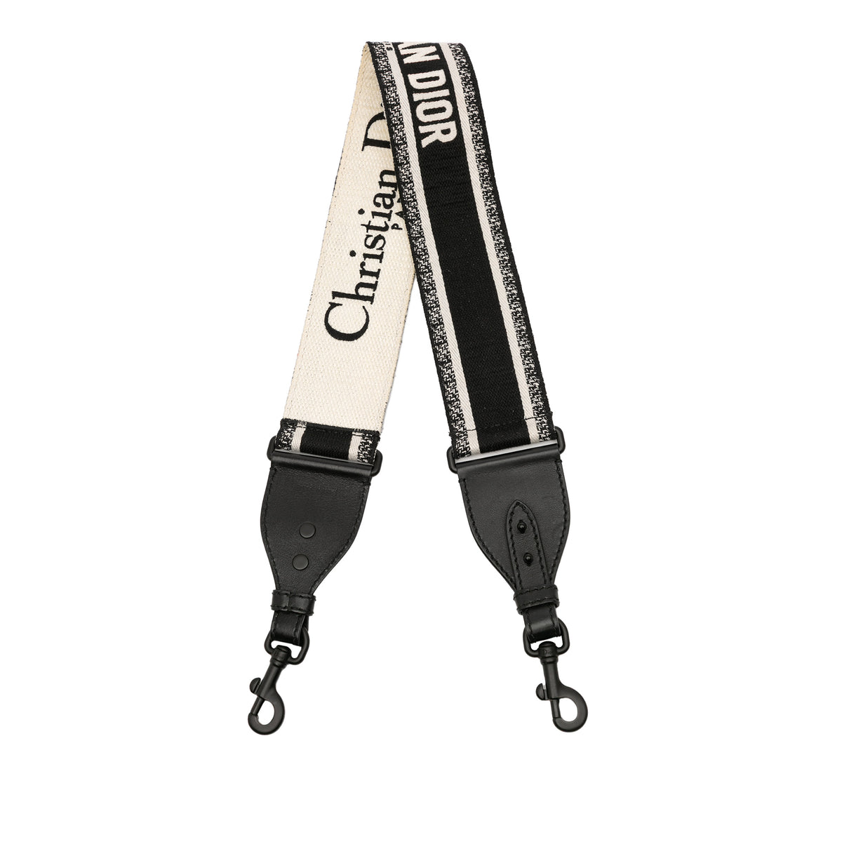 Canvas Logo Embroidered Shoulder Strap