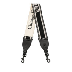 Canvas Logo Embroidered Shoulder Strap
