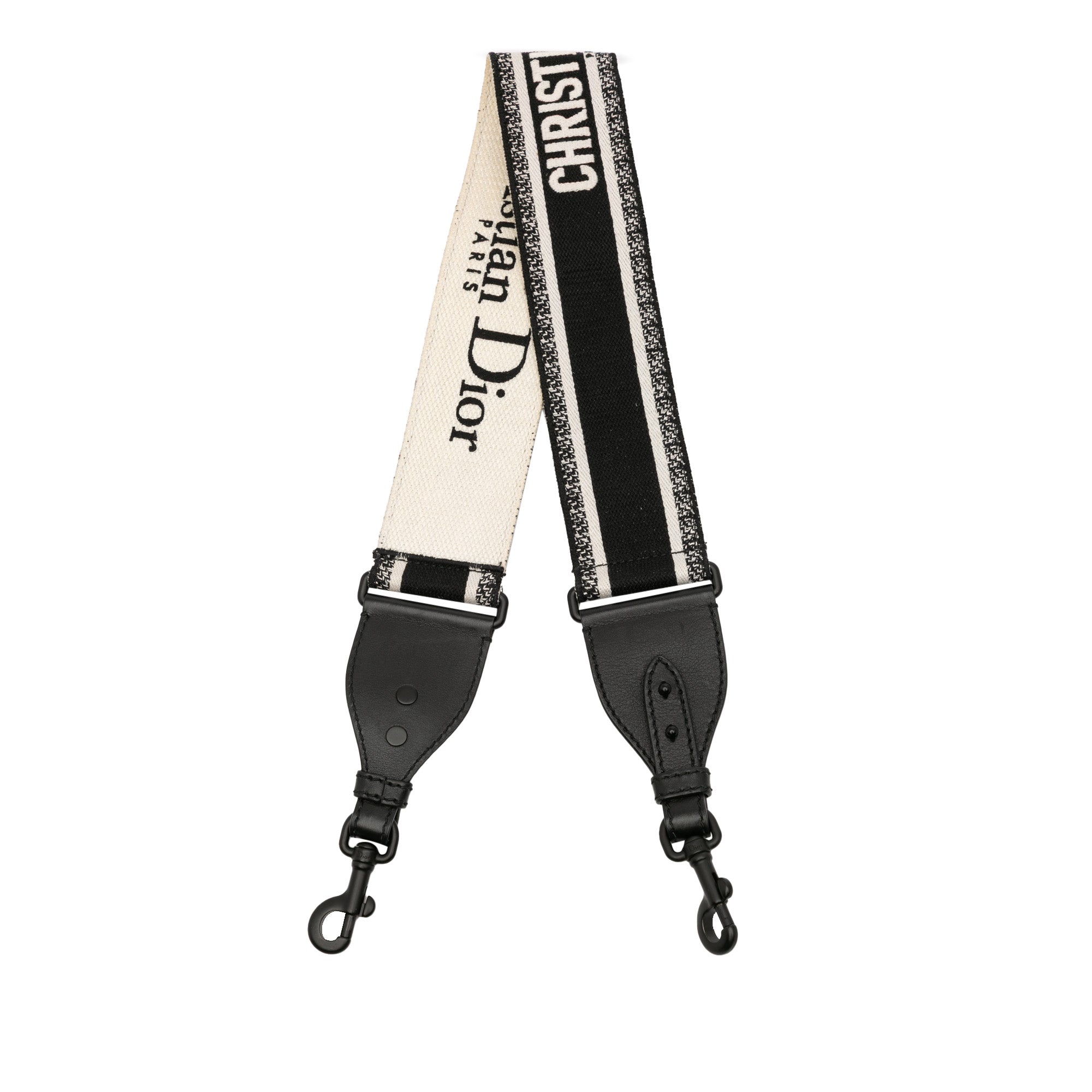 Canvas Logo Embroidered Shoulder Strap