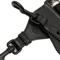 Canvas Logo Embroidered Shoulder Strap
