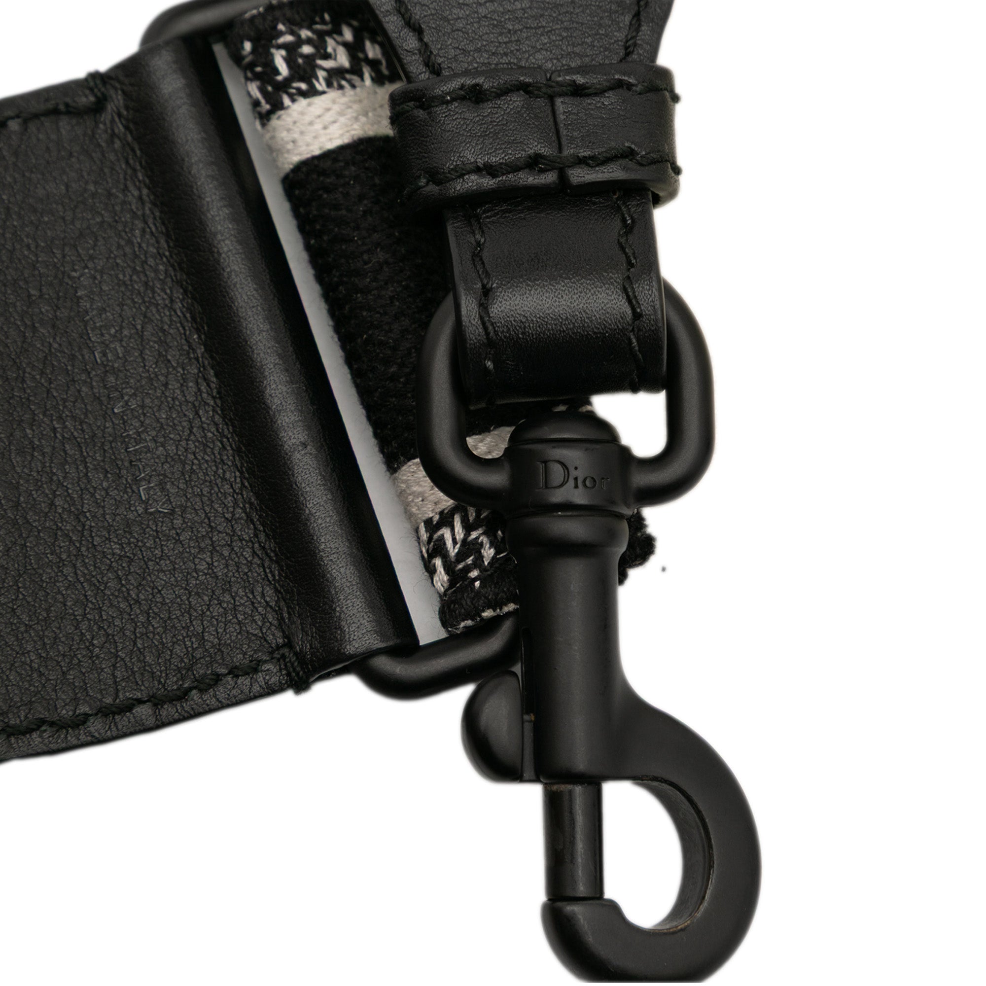 Canvas Logo Embroidered Shoulder Strap