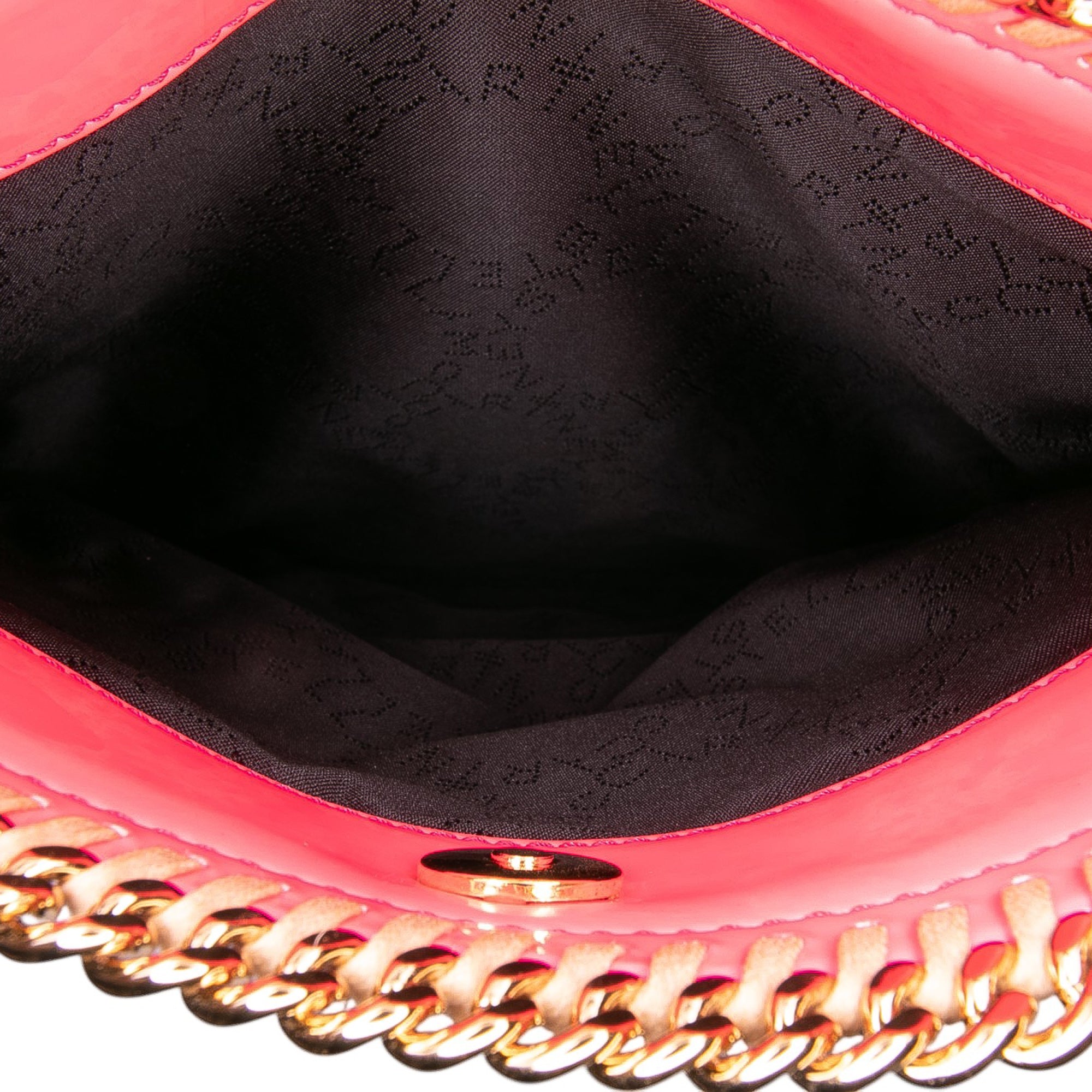 Raffia Falabella Fold Over Clutch