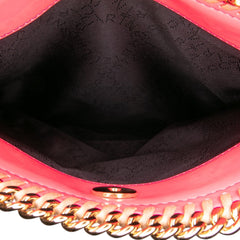 Raffia Falabella Fold Over Clutch