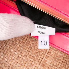 Raffia Falabella Fold Over Clutch