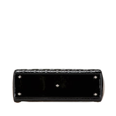 Large Patent Cannage Lady Dior