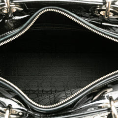 Large Patent Cannage Lady Dior