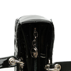 Large Patent Cannage Lady Dior