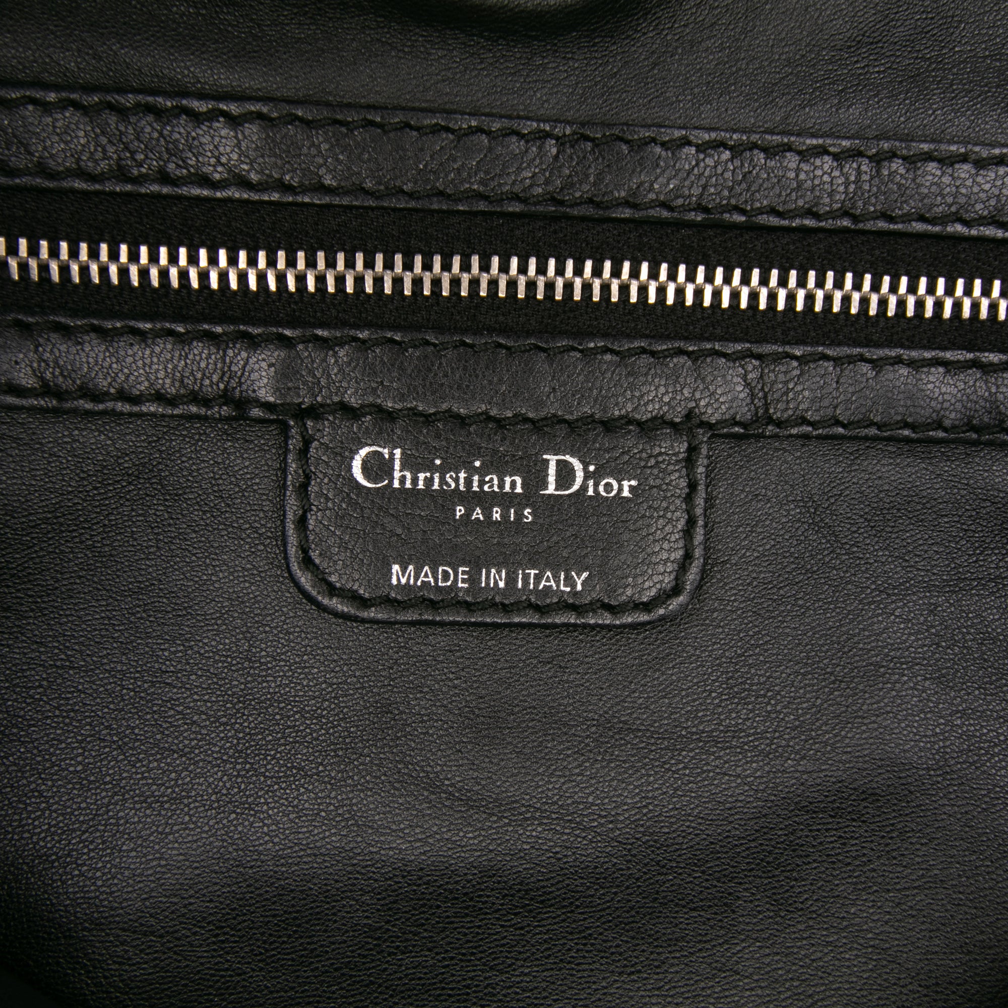 Medium Woven Leather Soft Lady Dior