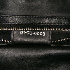 Medium Woven Leather Soft Lady Dior