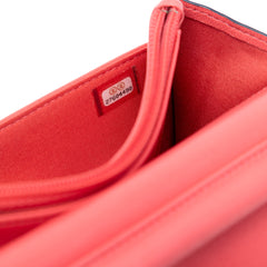 Quilted Lambskin Color Pop CC Wallet on Chain