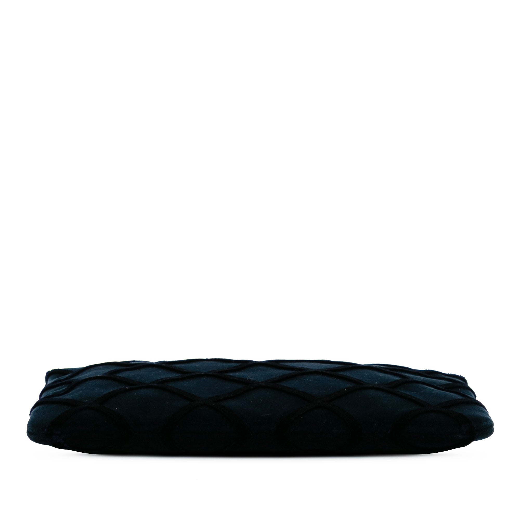 CC Medium Quilted Velvet Cosmetic Case