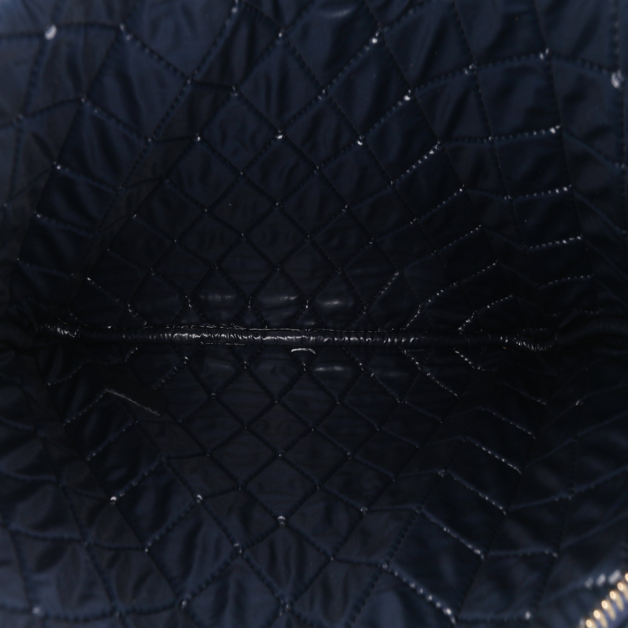 CC Medium Quilted Velvet Cosmetic Case
