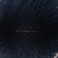 CC Medium Quilted Velvet Cosmetic Case