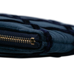 CC Medium Quilted Velvet Cosmetic Case