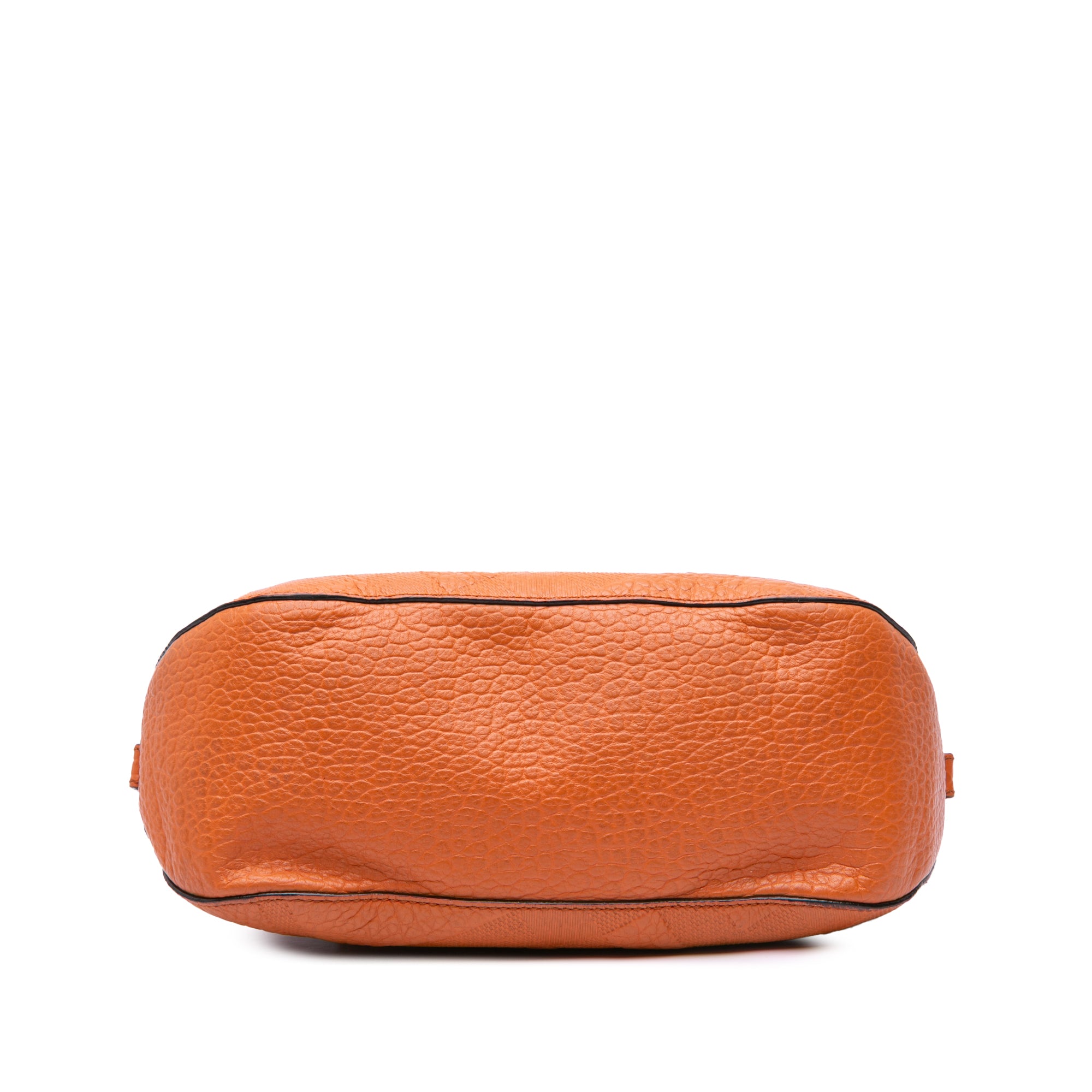 Small Heritage Grain Check Embossed Orchard Bowling Bag