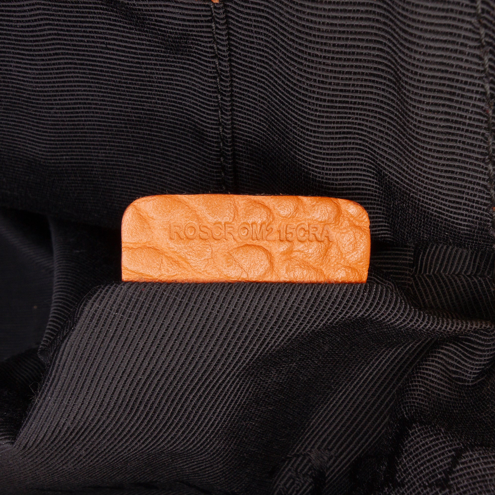 Small Heritage Grain Check Embossed Orchard Bowling Bag