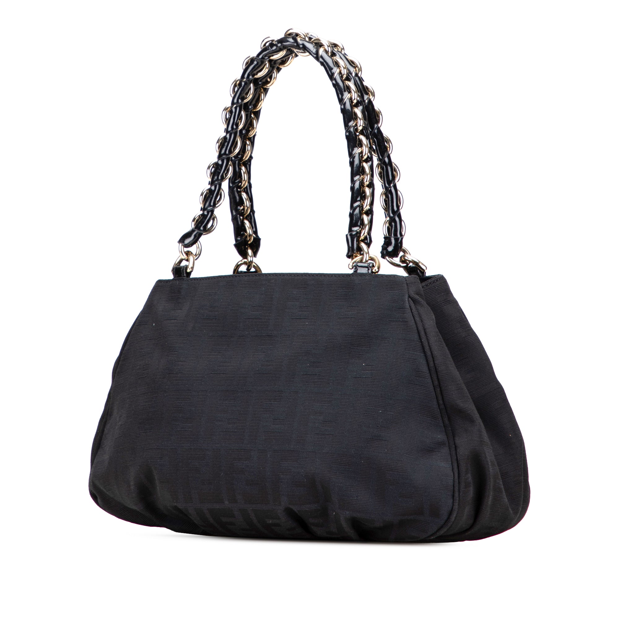 Small Zucca Canvas Mia Chain Tote