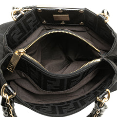 Small Zucca Canvas Mia Chain Tote
