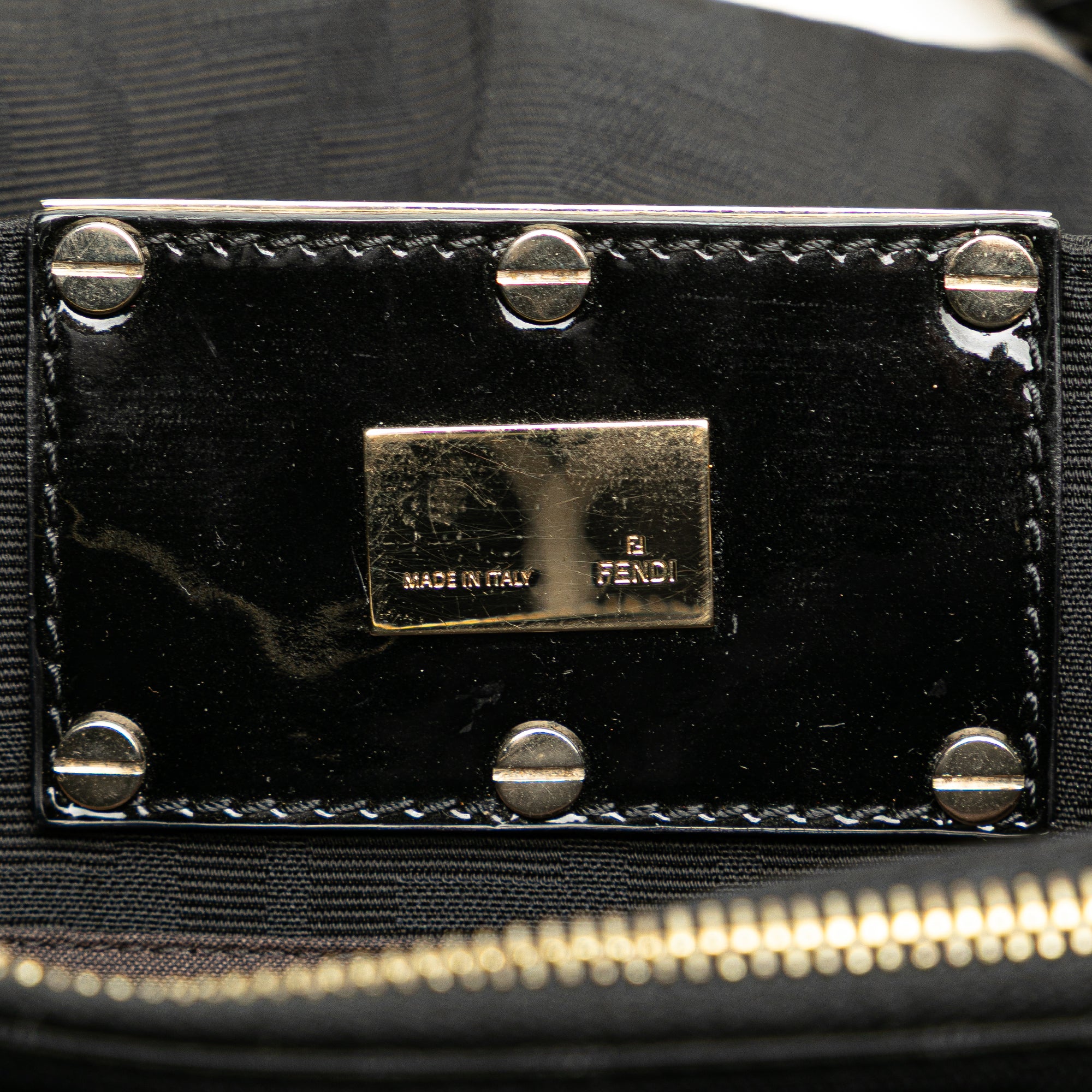Small Zucca Canvas Mia Chain Tote