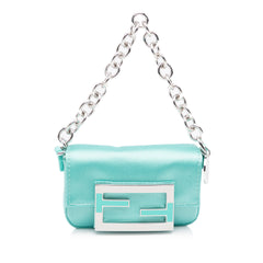 x Nano Tiffany Satin Baguette