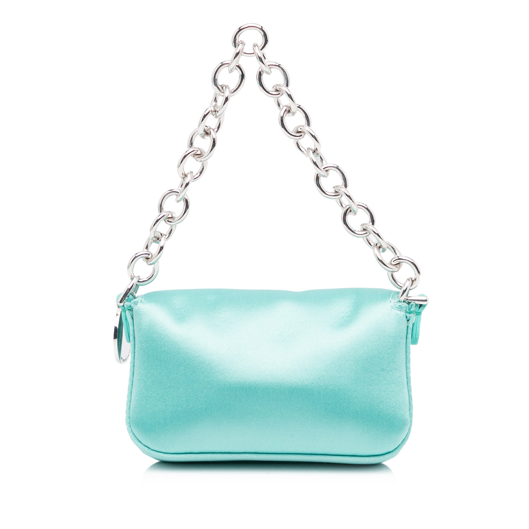 x Nano Tiffany Satin Baguette