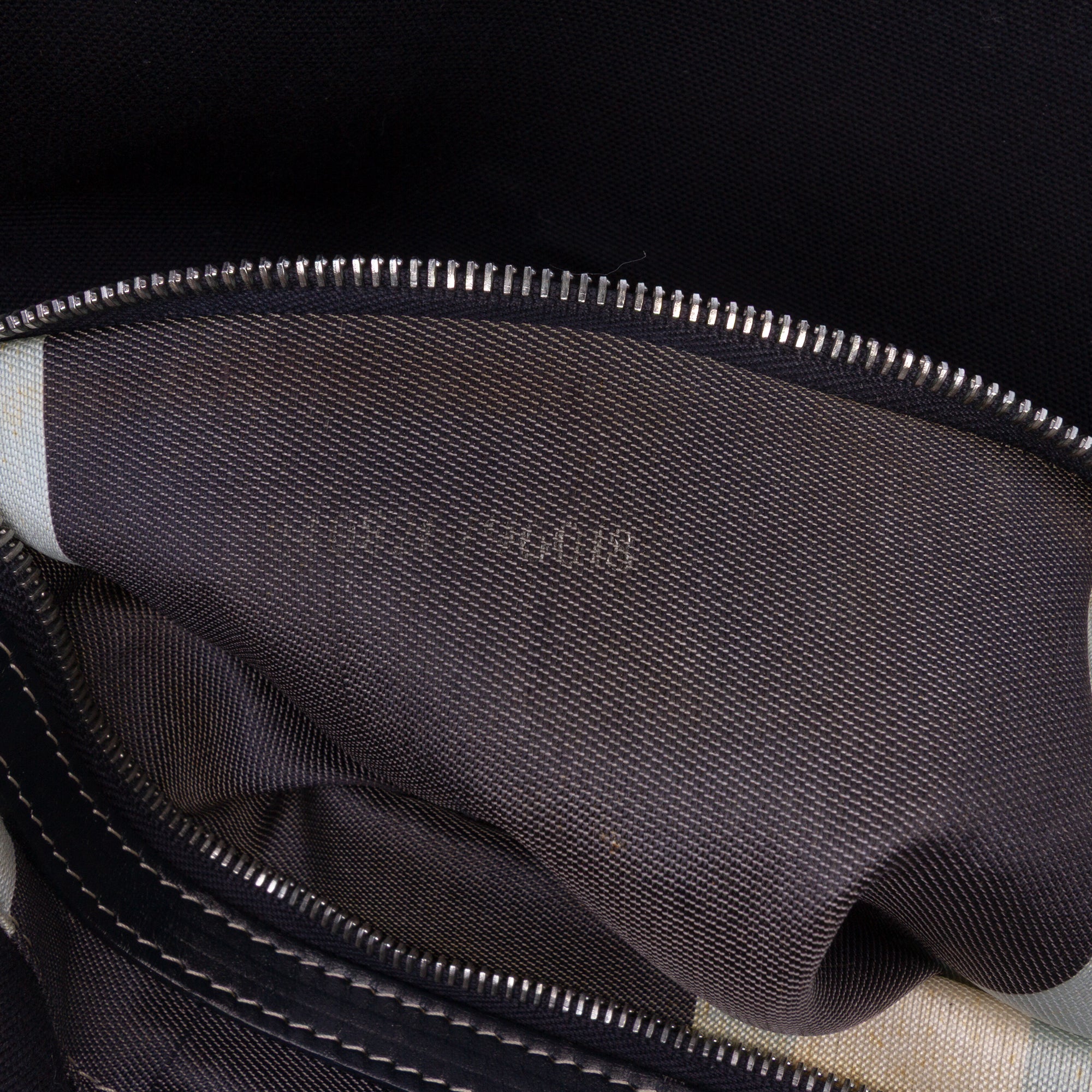 Canvas FF Marble Double Flap Shoulder Bag