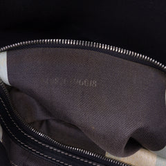 Canvas FF Marble Double Flap Shoulder Bag