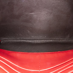 Matelasse Patent Monogram Vicky Chain Wallet