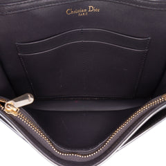 Metallic Patent Microcannage Diorama Wallet on Chain