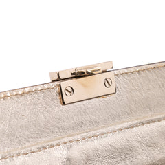Metallic Guccissima Web Treasure Handbag