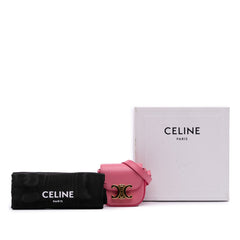 Mini Shiny Calfskin Triomphe Crossbody