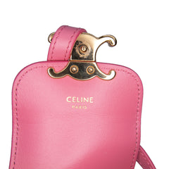 Mini Shiny Calfskin Triomphe Crossbody