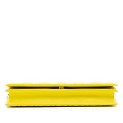 Lambskin Cannage Lady Dior Wallet On Chain