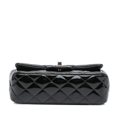 Mini Rectangular Classic Patent Single Flap