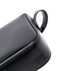 Shiny Calfskin Claude Shoulder Bag