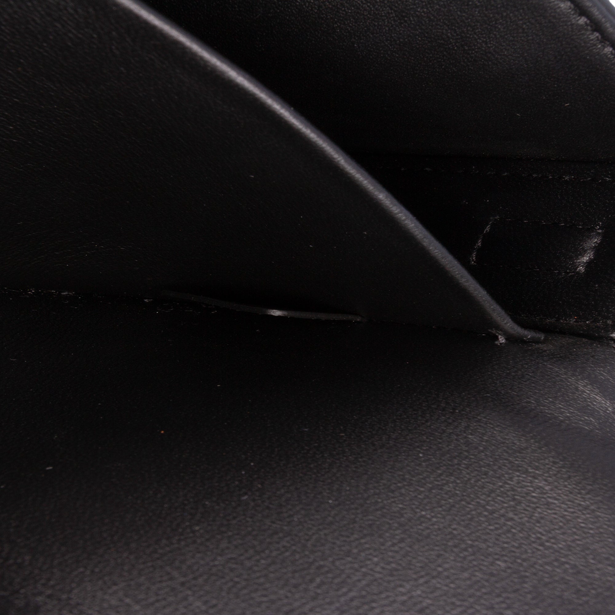 Shiny Calfskin Claude Shoulder Bag