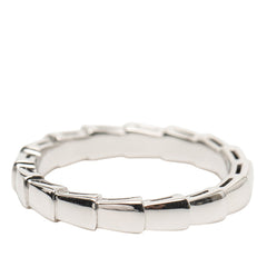 18K White Gold Serpenti Viper Ring