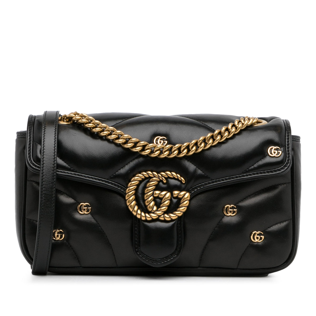 Small GG Marmont 2.0 Shoulder Bag_0