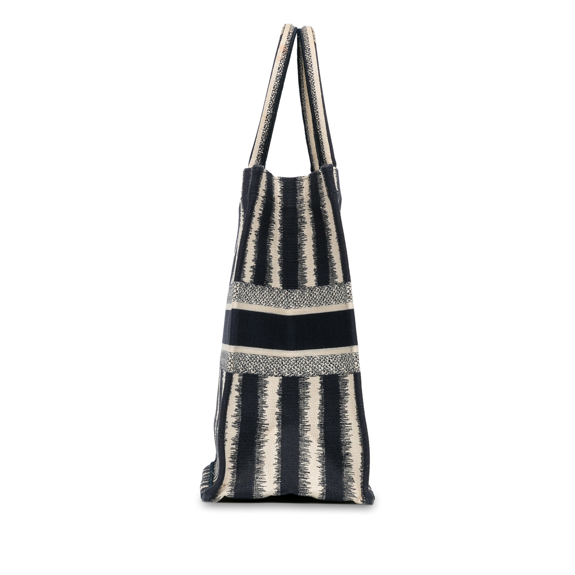 Large Striped Book Tote