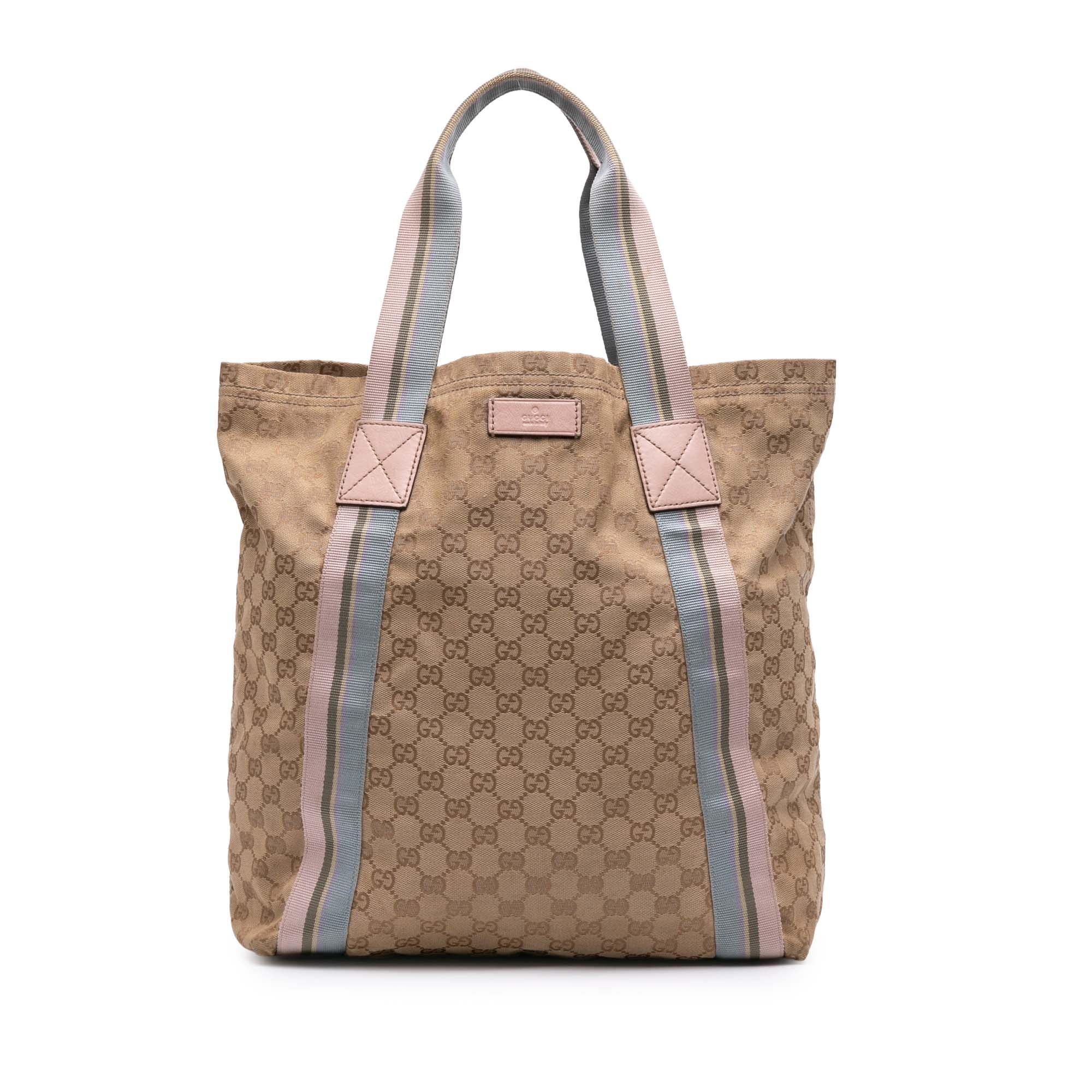 GG Canvas Web Tote