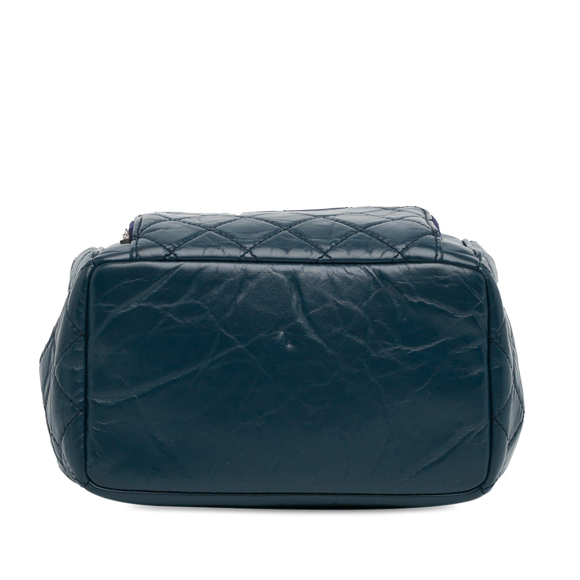 Aged Calfskin Drawstring Bucket