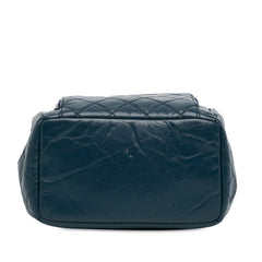 Aged Calfskin Drawstring Bucket