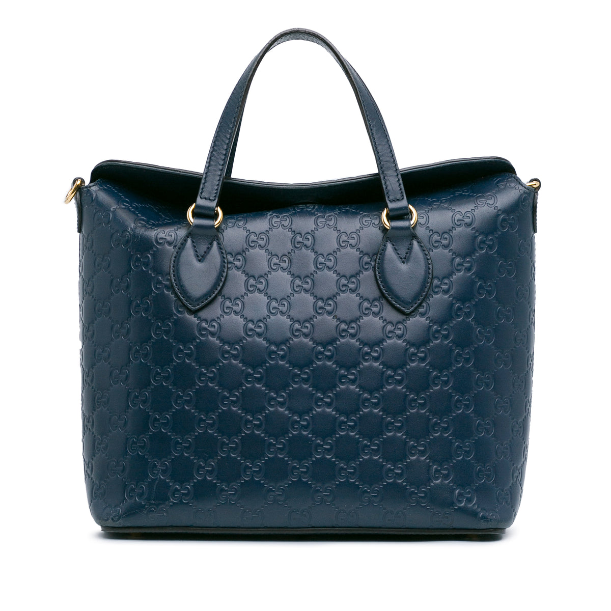 Guccissima Linea A Fold Over Satchel