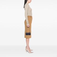 Jumbo Quilted Iridescent Caviar Easy Flap